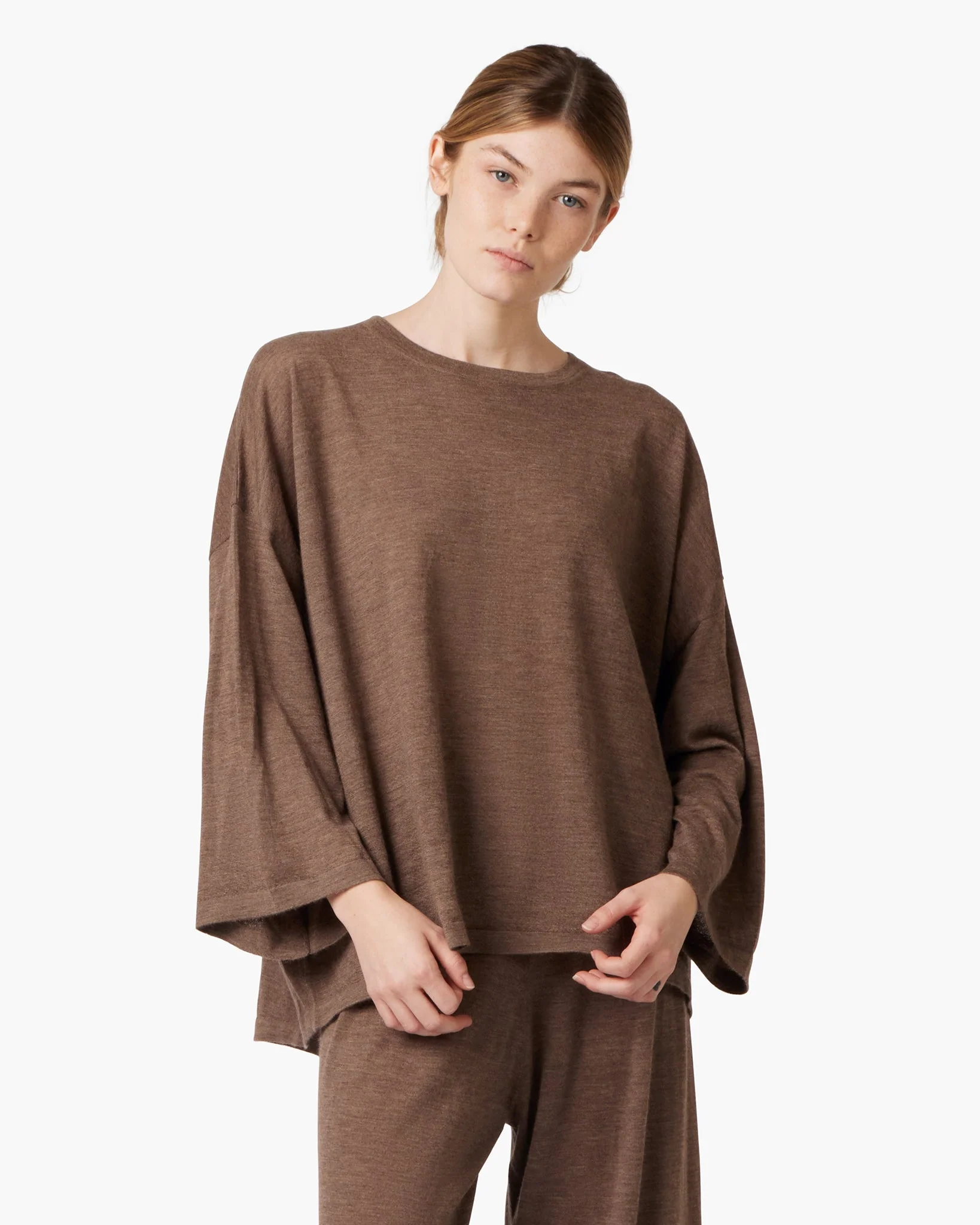 Air Longsleeve Tee - Brown - Image 2