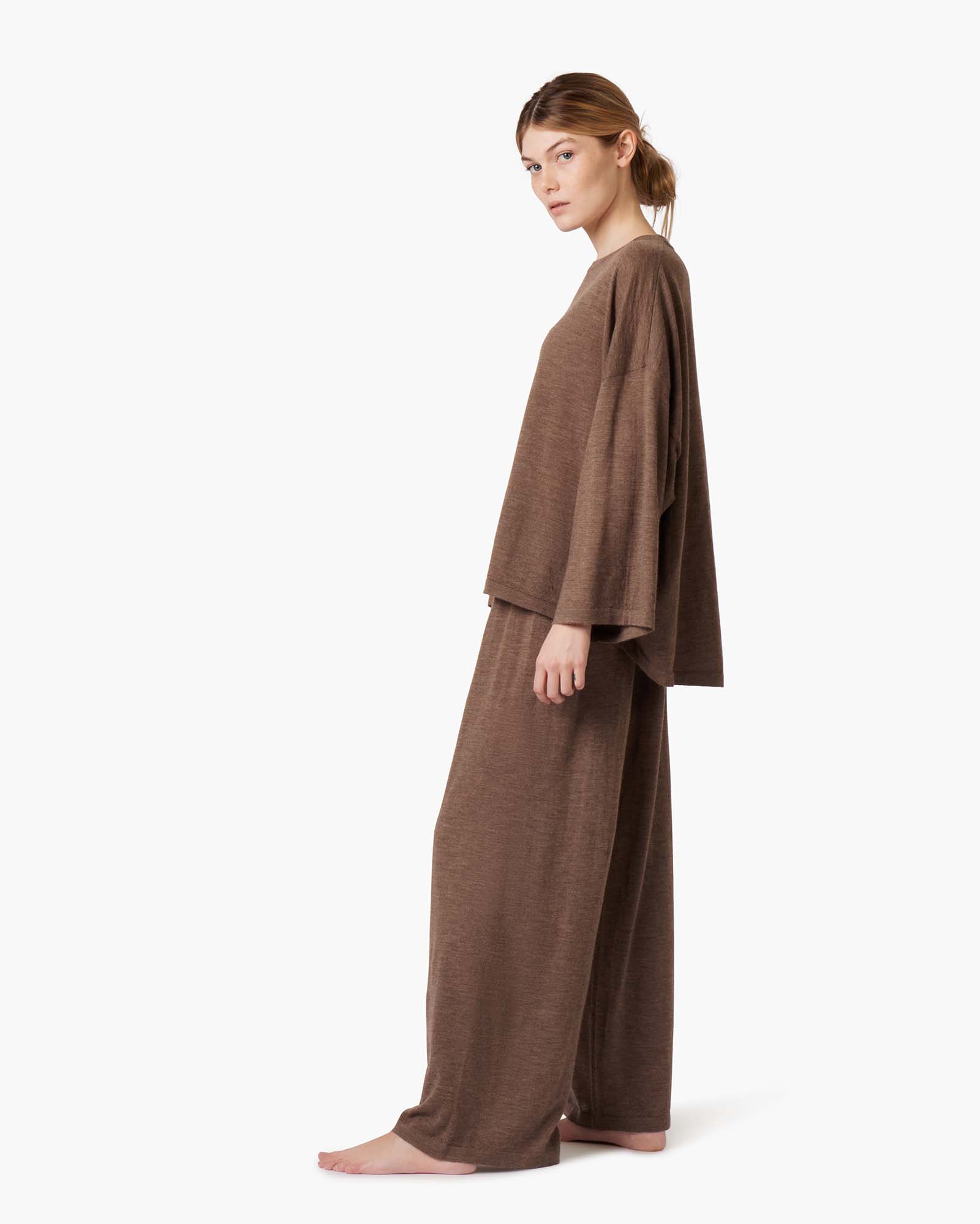 Air Longsleeve Tee - Brown - Image 3