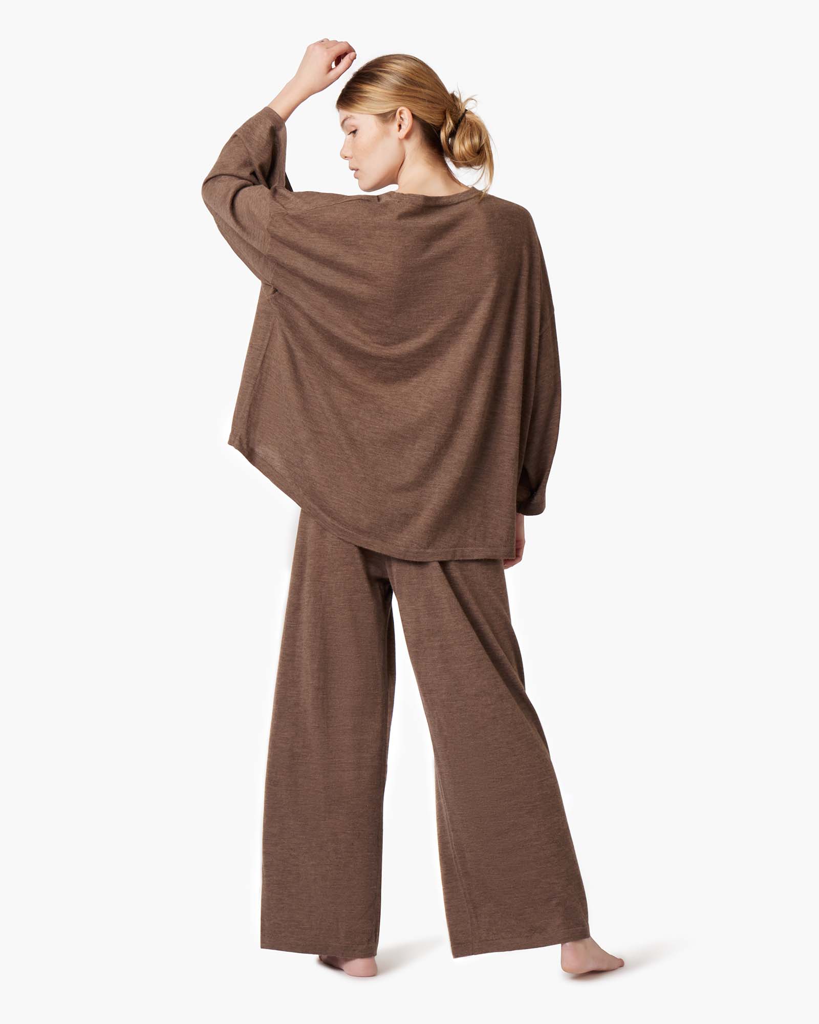 Air Longsleeve Tee - Brown - Image 4