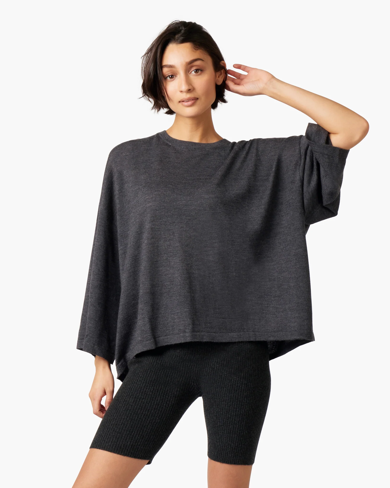 Air Longsleeve Tee - Charcoal - Image 2