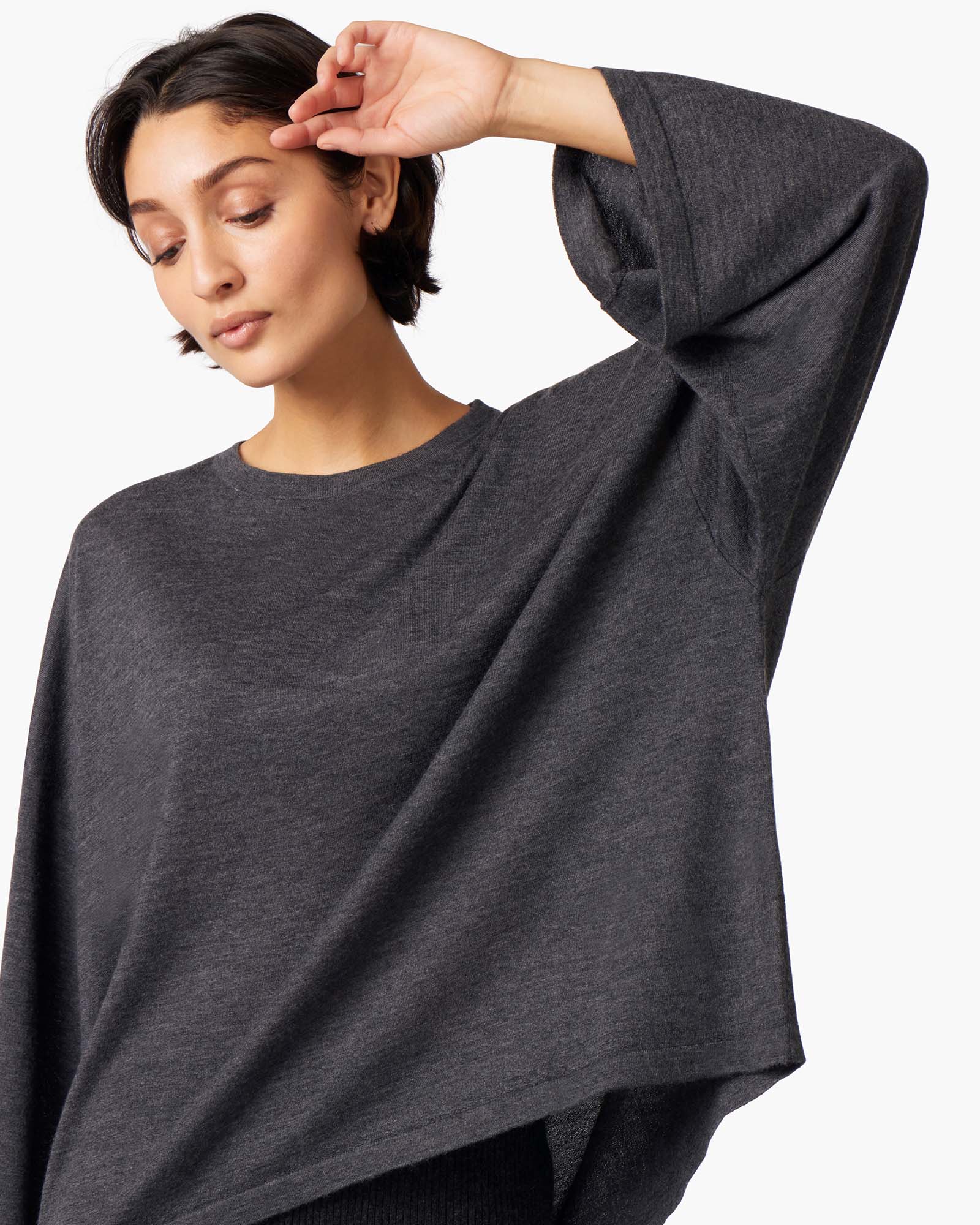 Air Longsleeve Tee - Charcoal - Image 5