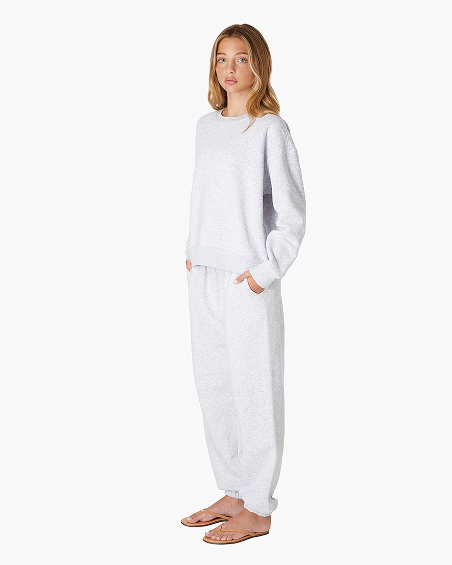 Air Whipped Crew - Heather Grey - Image 3