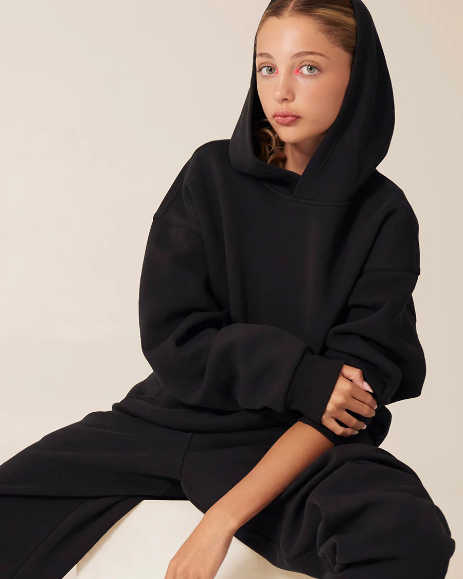 Air Whipped Hoodie - Black - Image 6