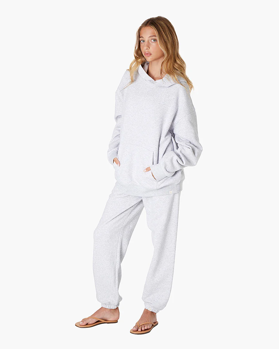 Air Whipped Hoodie - Heather Grey - Image 3