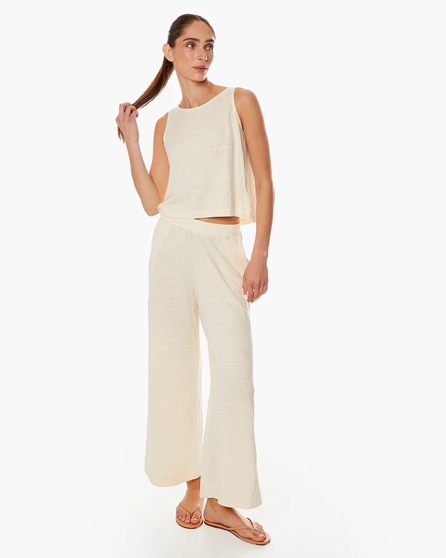 Brise d'été Pant - Ivory - Image 2