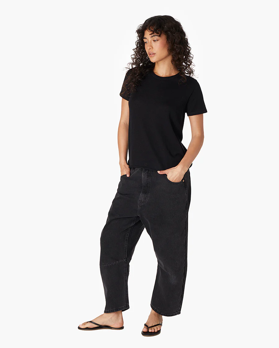 Cashmere Classic Tee - Black - Image 2