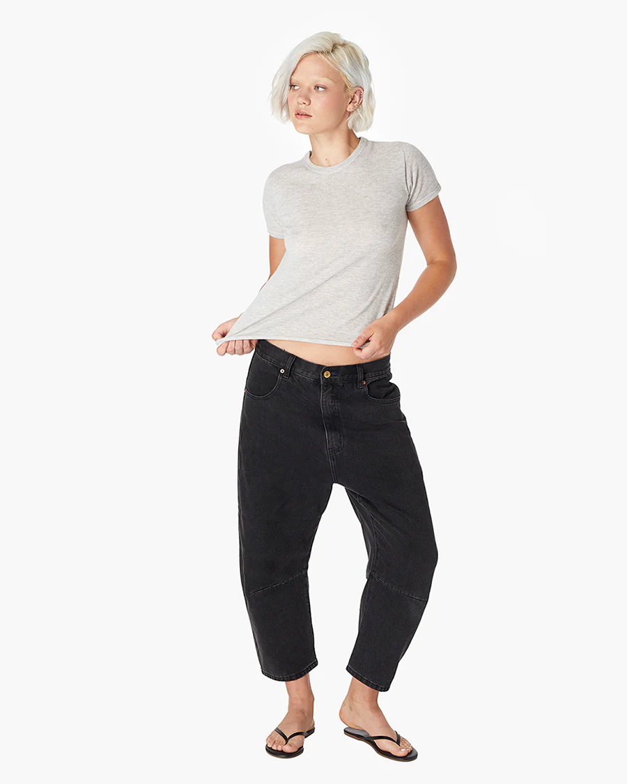 Cashmere Classic Tee - Heather Grey - Image 3