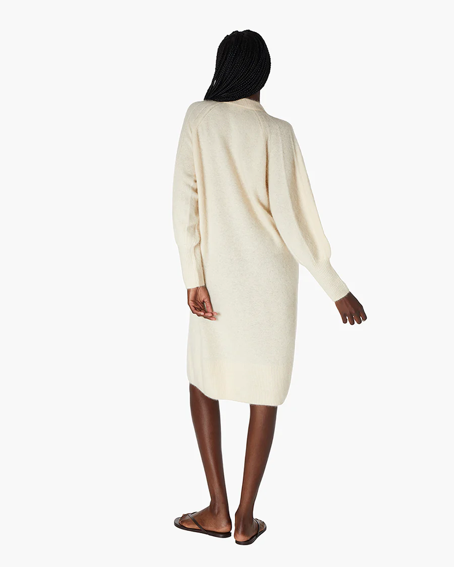 Softest Long Cardigan - Cream - Image 3