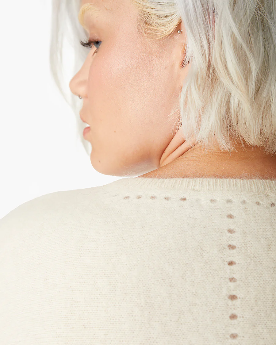 Softest Sweater Tee - Cream - Image 5
