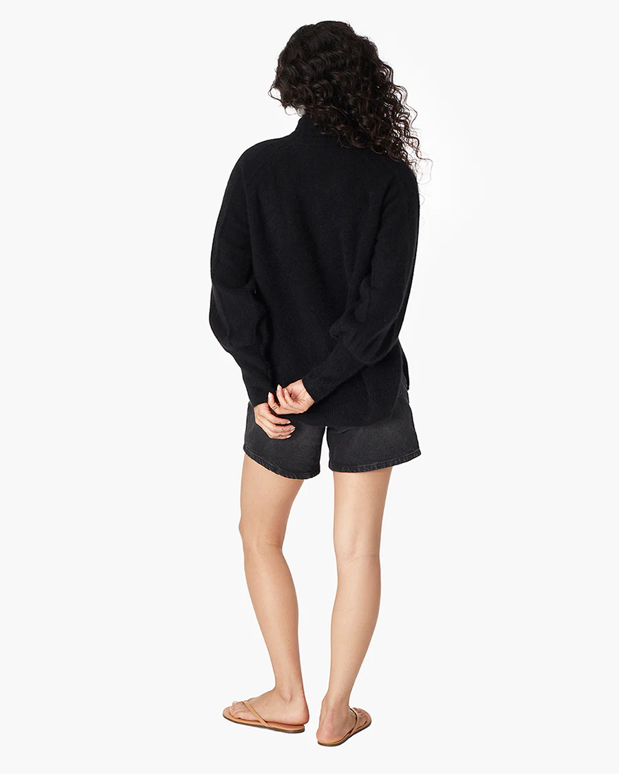 Softest Turtleneck - Black - Image 4
