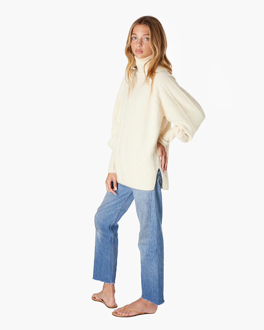 Softest Turtleneck - Cream - Image 3