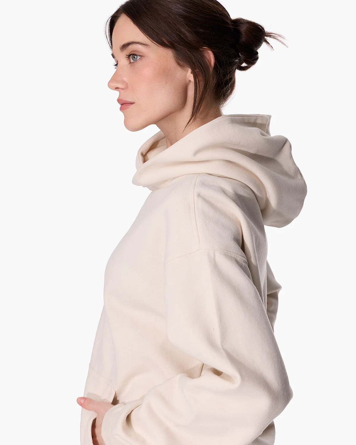 CloudSoft Pullover Hoodie - Bone