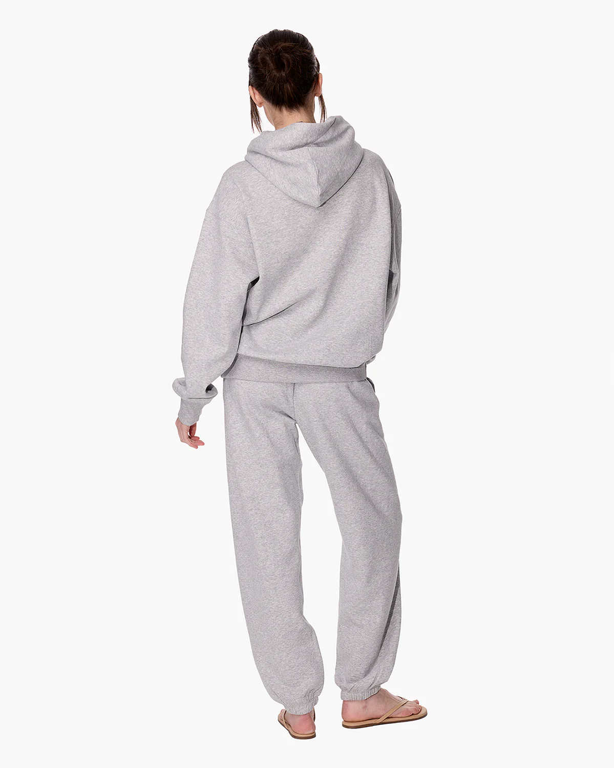 CloudSoft Pullover Hoodie - Heather Grey - Image 4