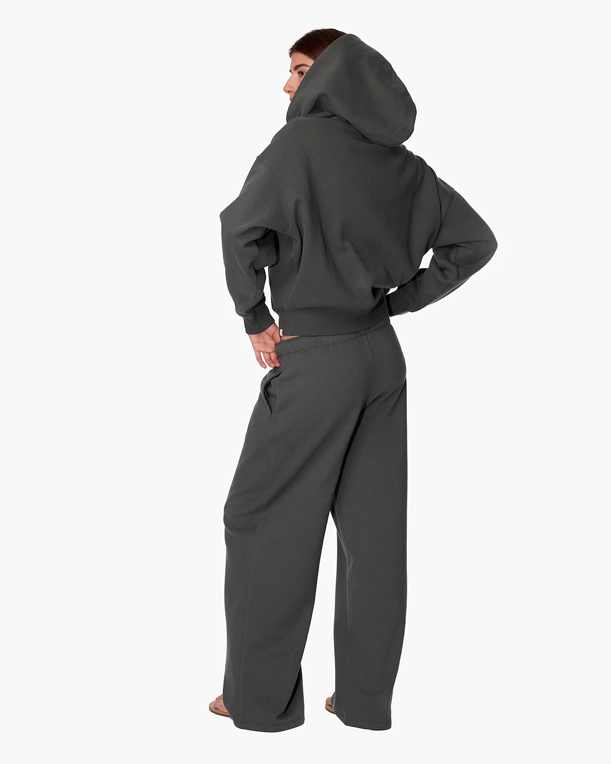 CloudSoft Zip Up Hoodie - Green - Image 4