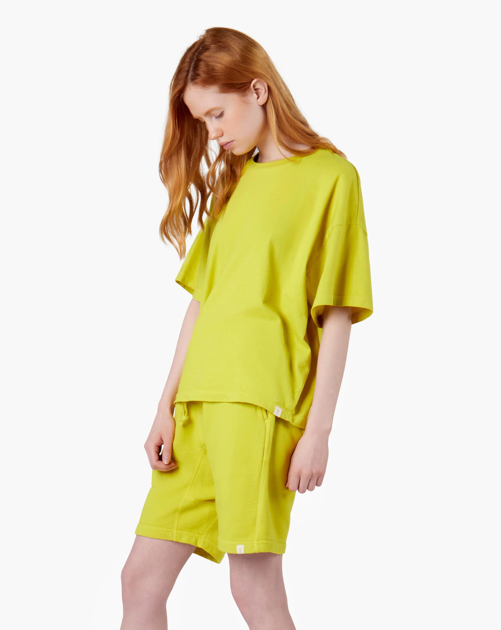 Core Boxy Tee - Capri Lemon - Image 3