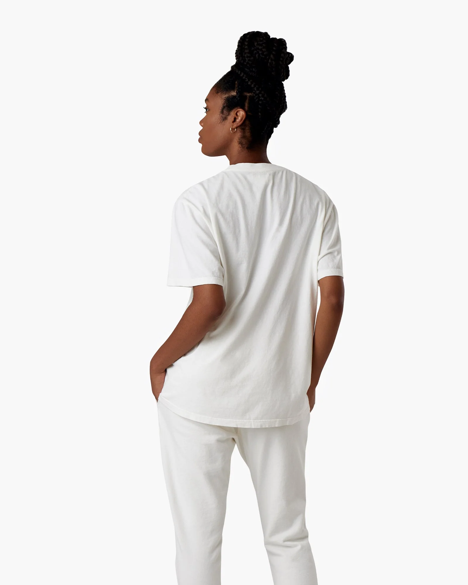 Core Classic Tee - Cream - Image 4