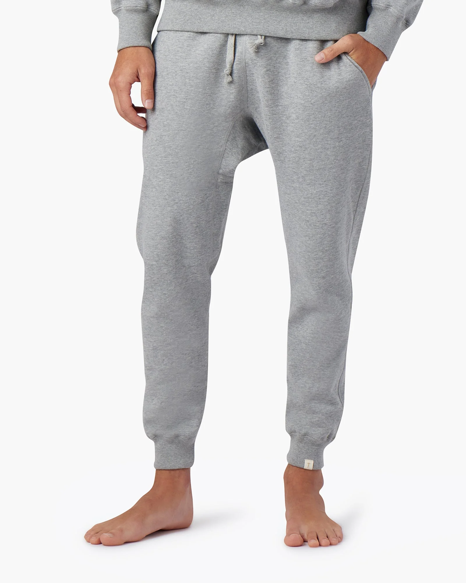 Core Fleece Sport Jogger - Grey Mix - Image 6