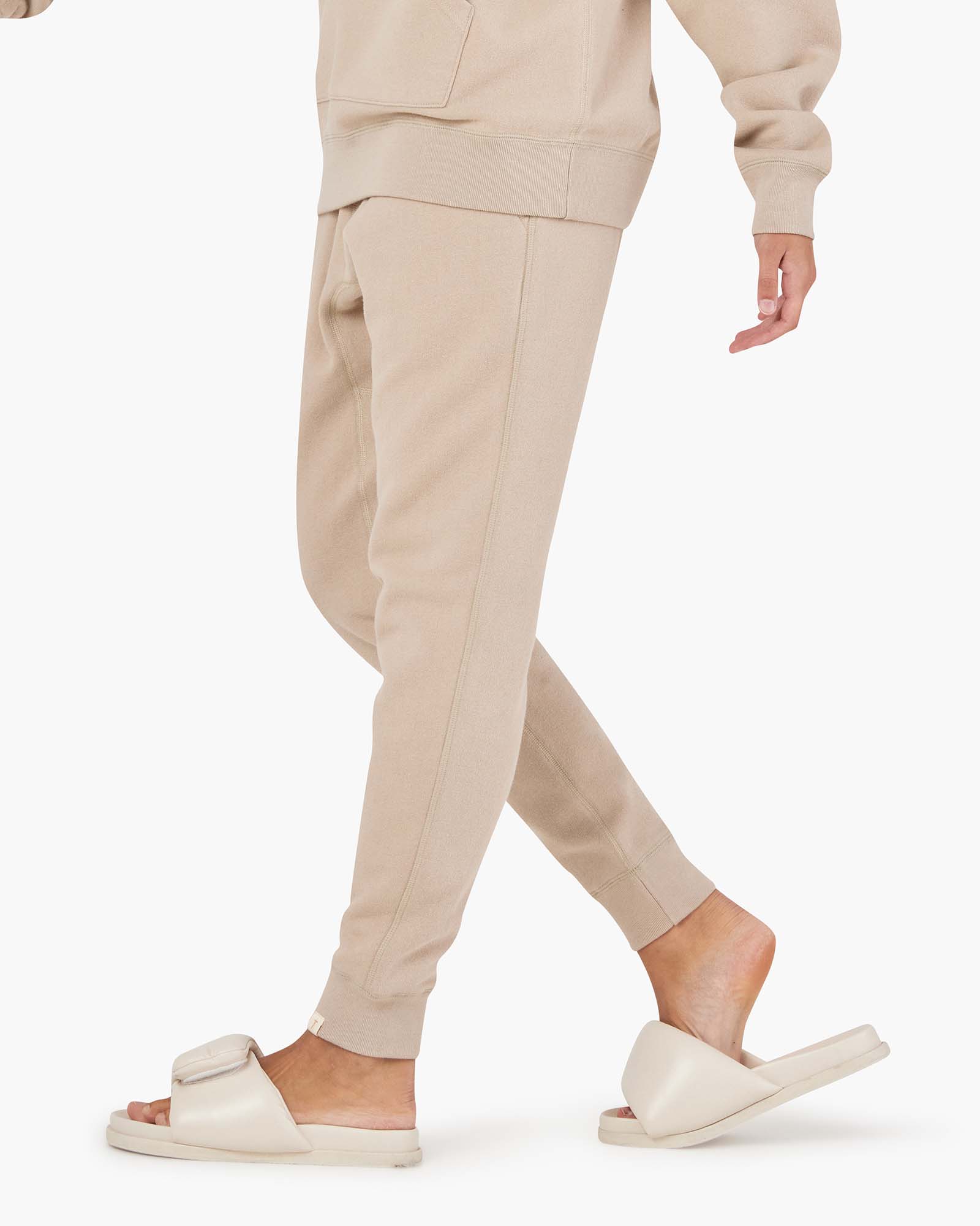 Core Fleece Sport Jogger - Sand - Image 3
