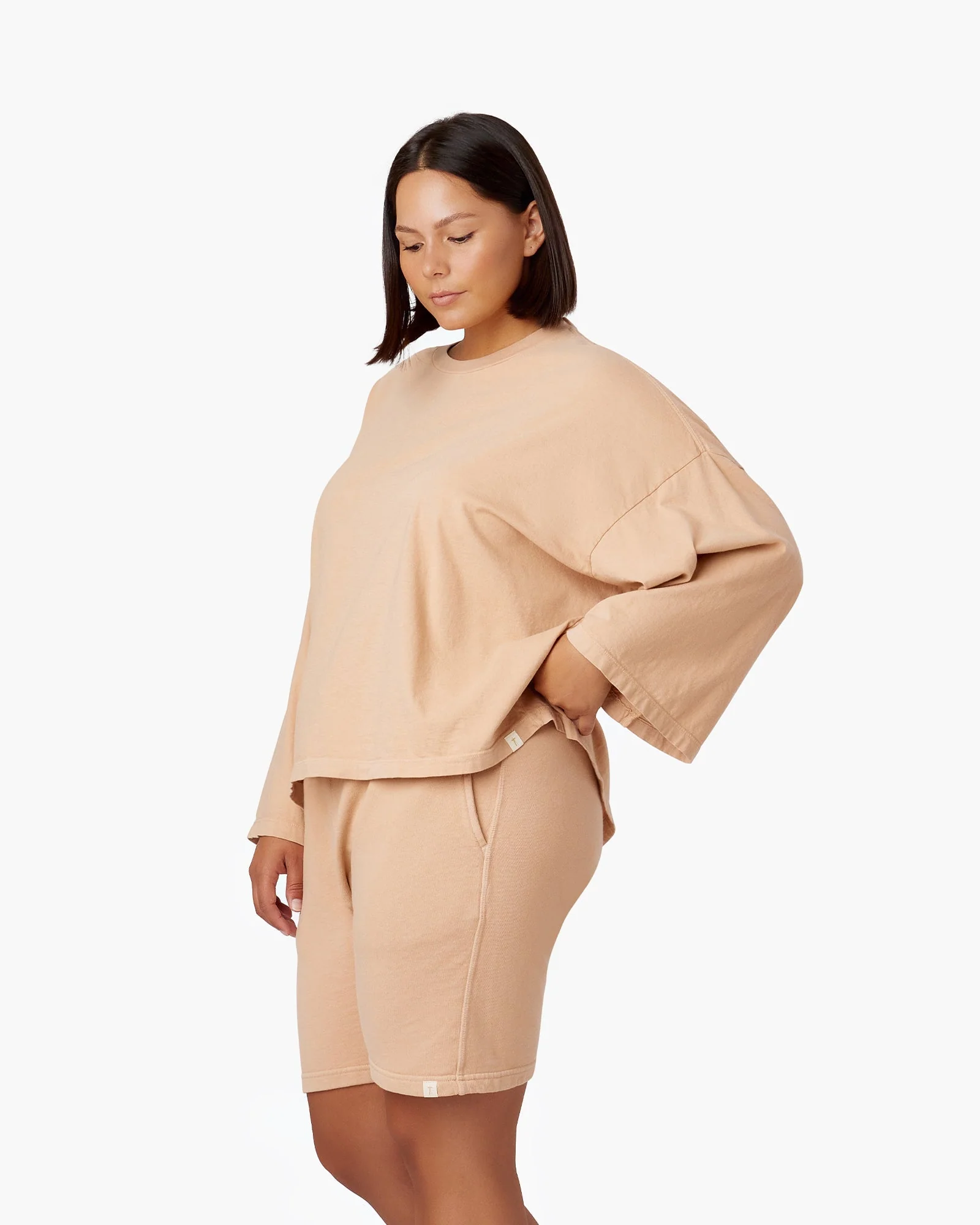 Core Longsleeve Tee - Bisque - Image 3