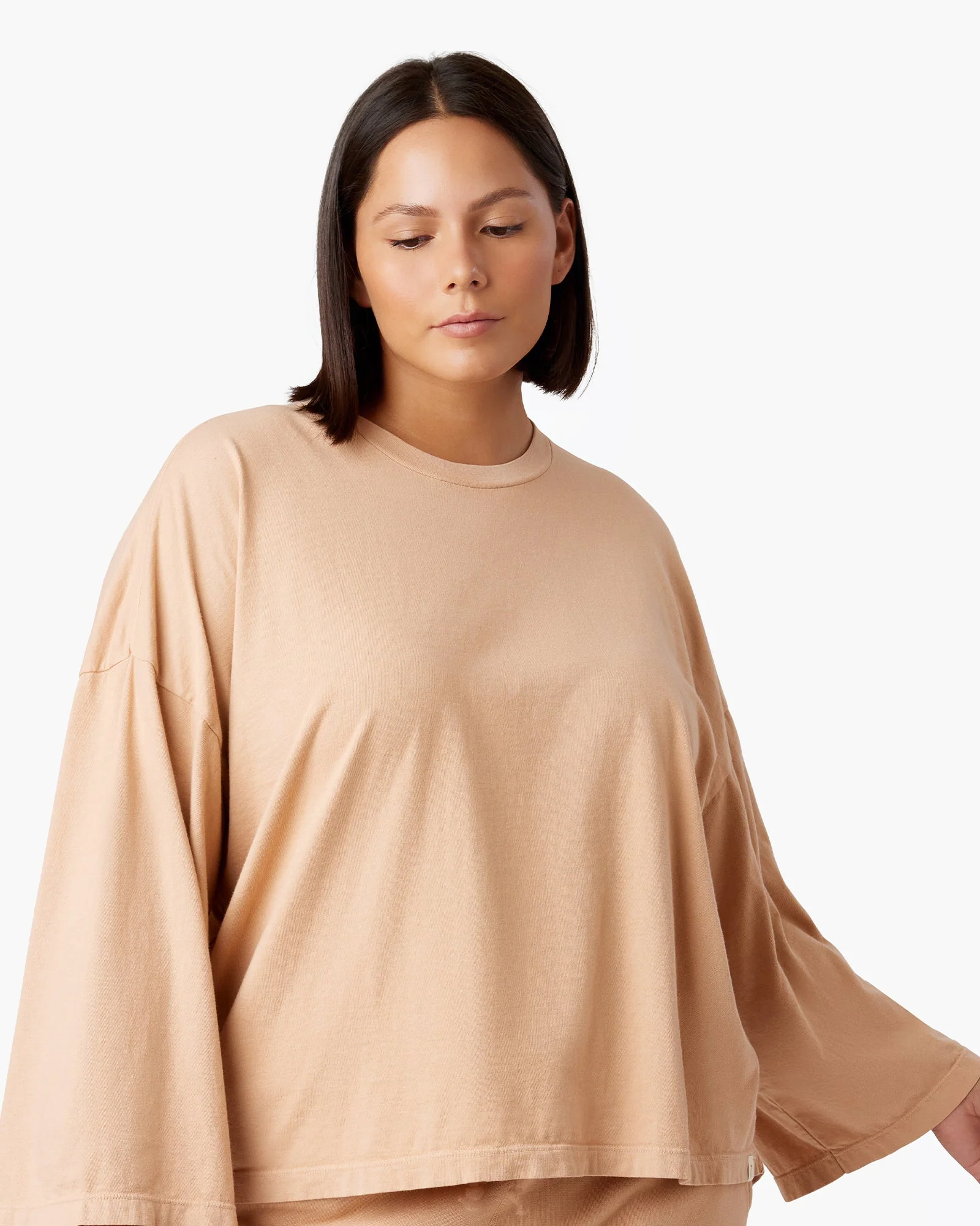 Core Longsleeve Tee - Bisque - Image 5