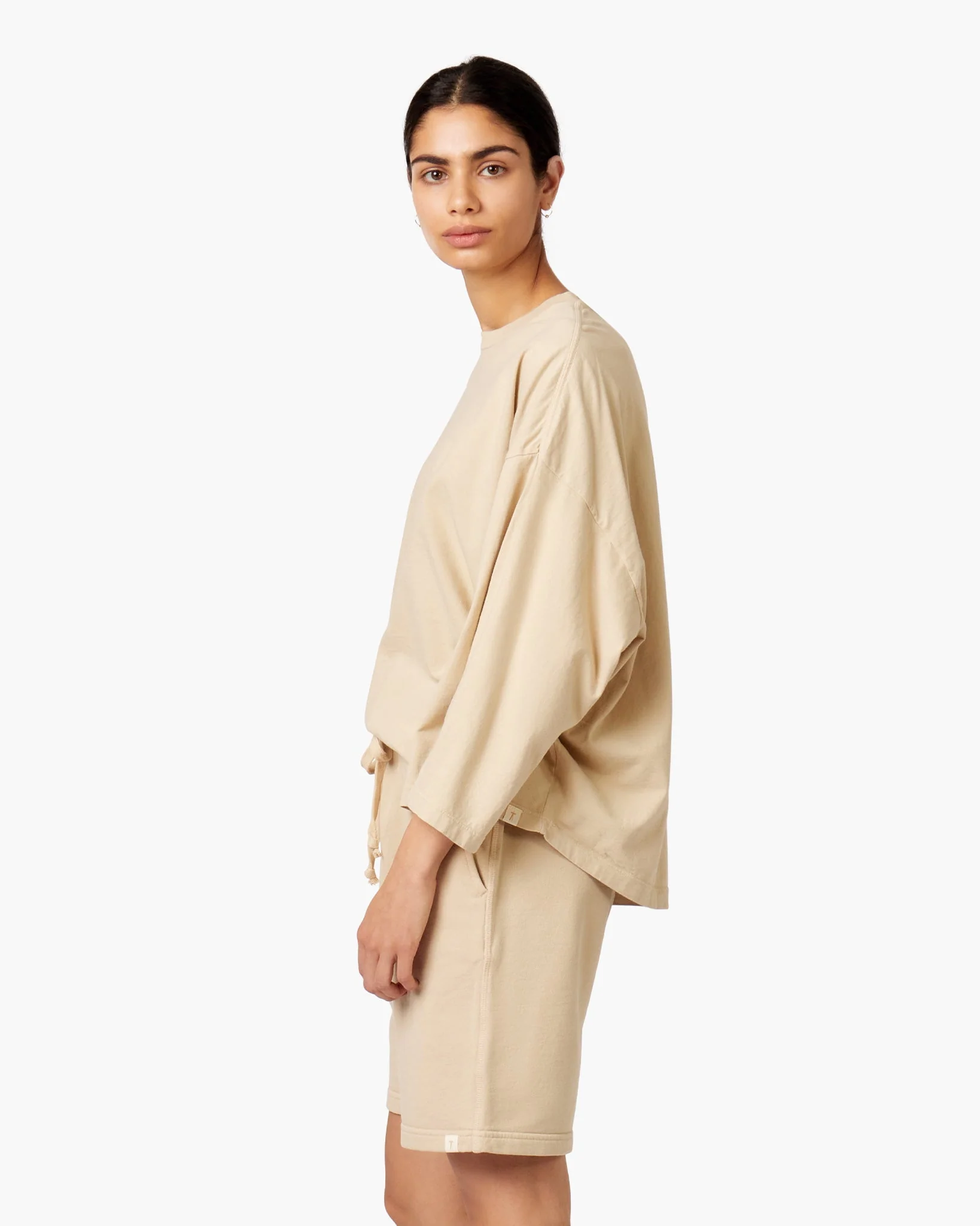 Core Longsleeve Tee - Latte - Image 3