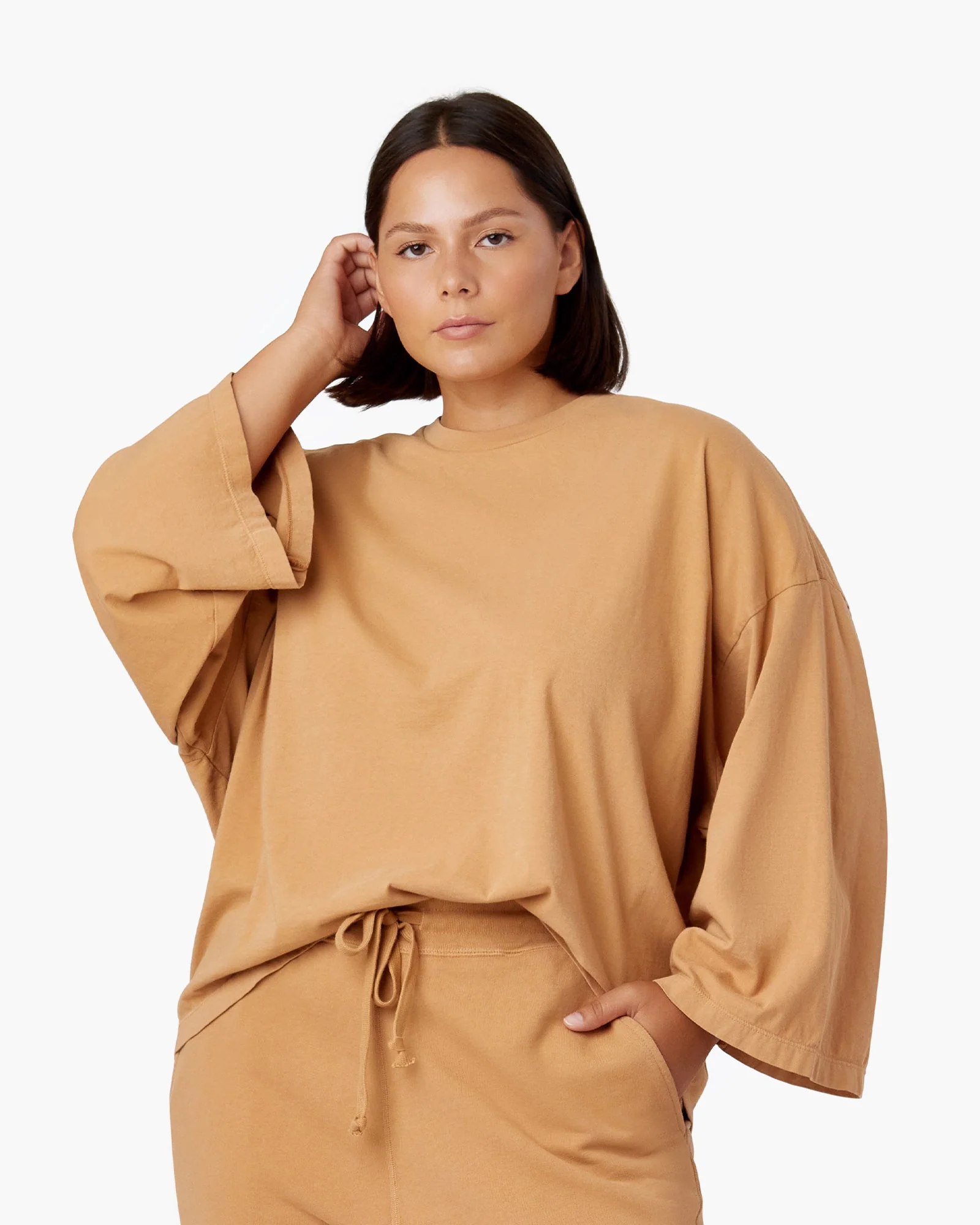 Core Longsleeve Tee - Toast - Image 2