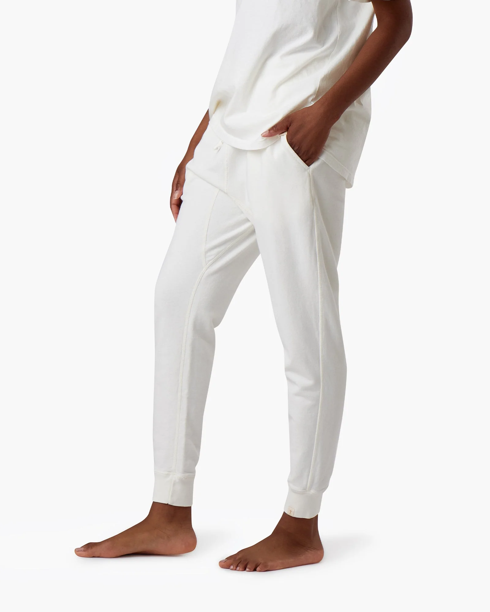 Core Sport Jogger - Cream - Image 4