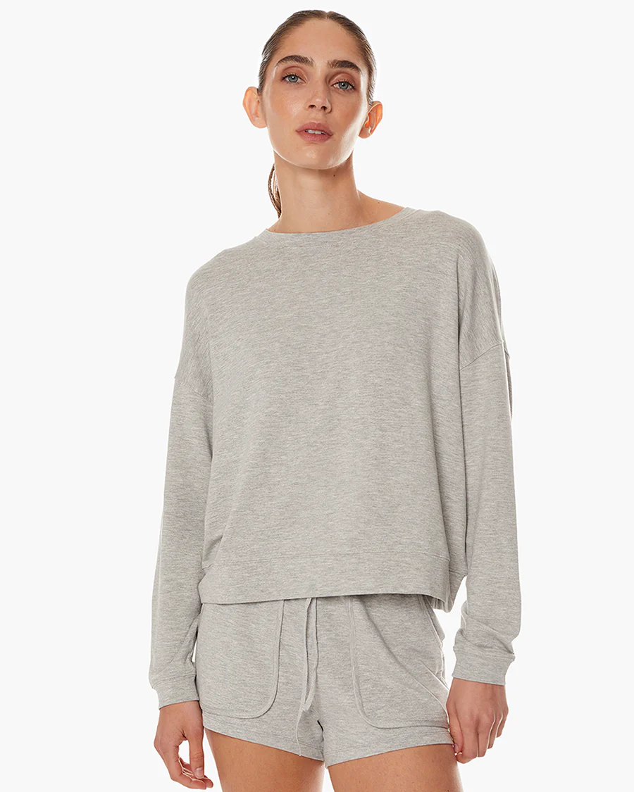 Coucher de Soleil Crew - Heather Grey