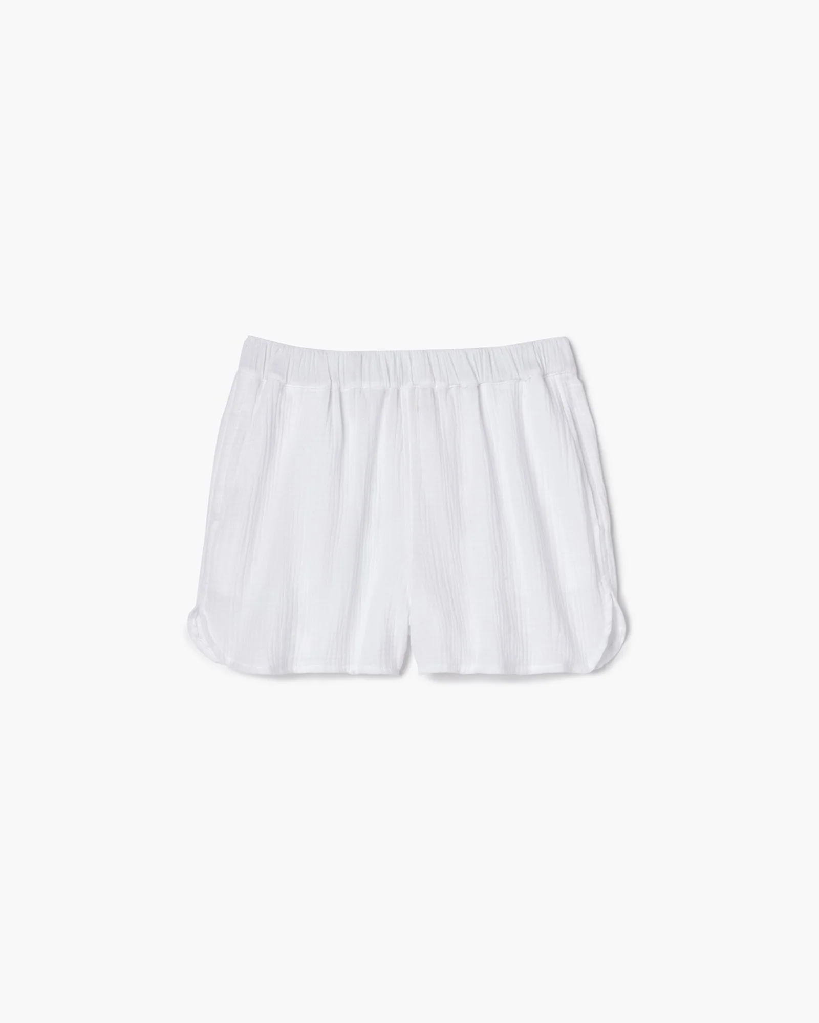 Gauze Short - White