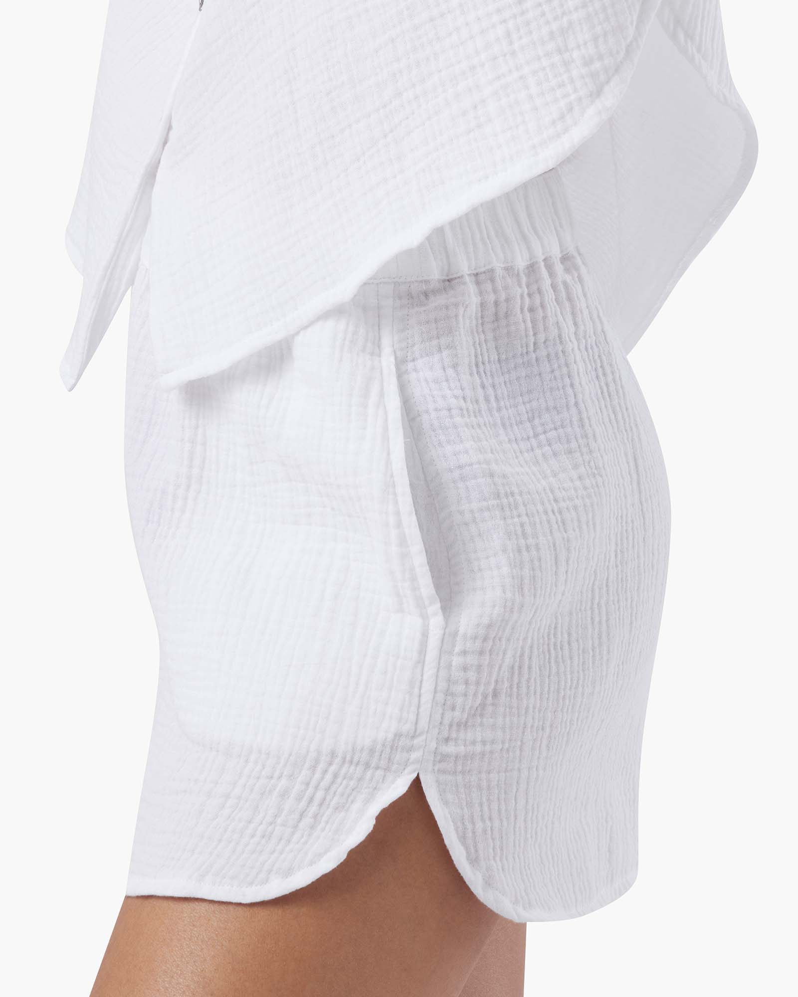 Gauze Short - White - Image 5