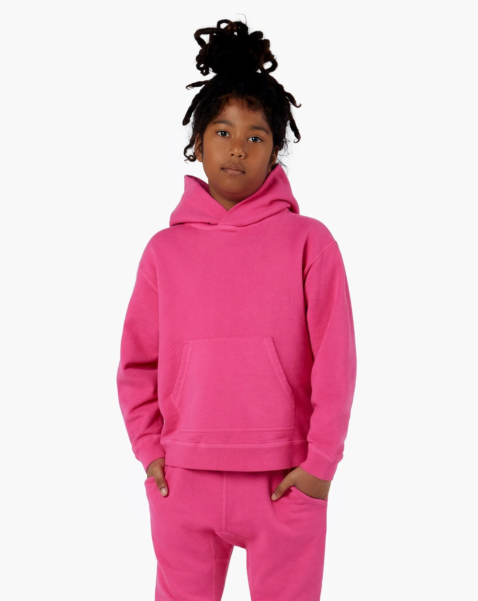 Kids Hoodie - Cherry Pink