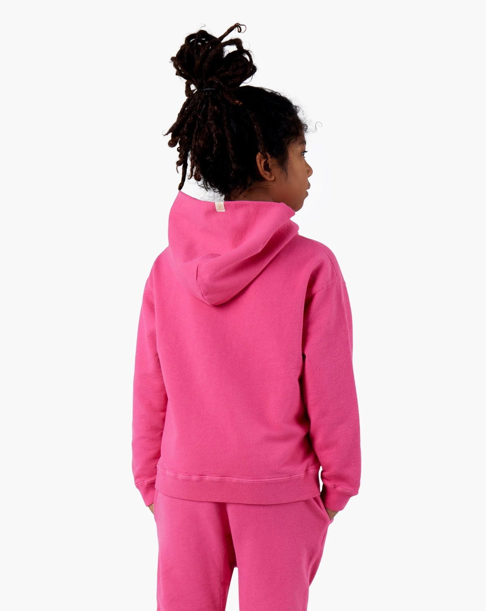 Kids Hoodie - Cherry Pink - Image 3