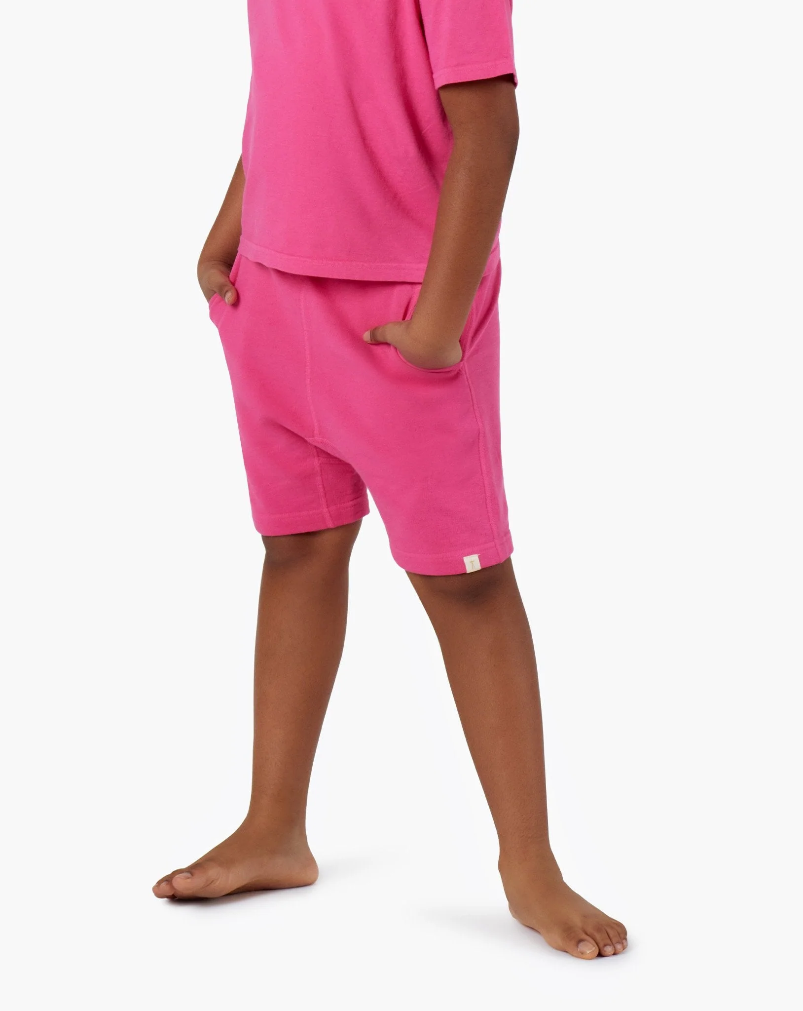 Kids Short (Pigments) - Cherry Pink