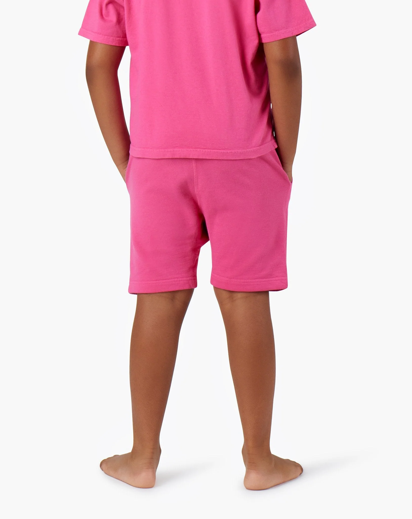 Kids Short (Pigments) - Cherry Pink - Image 3