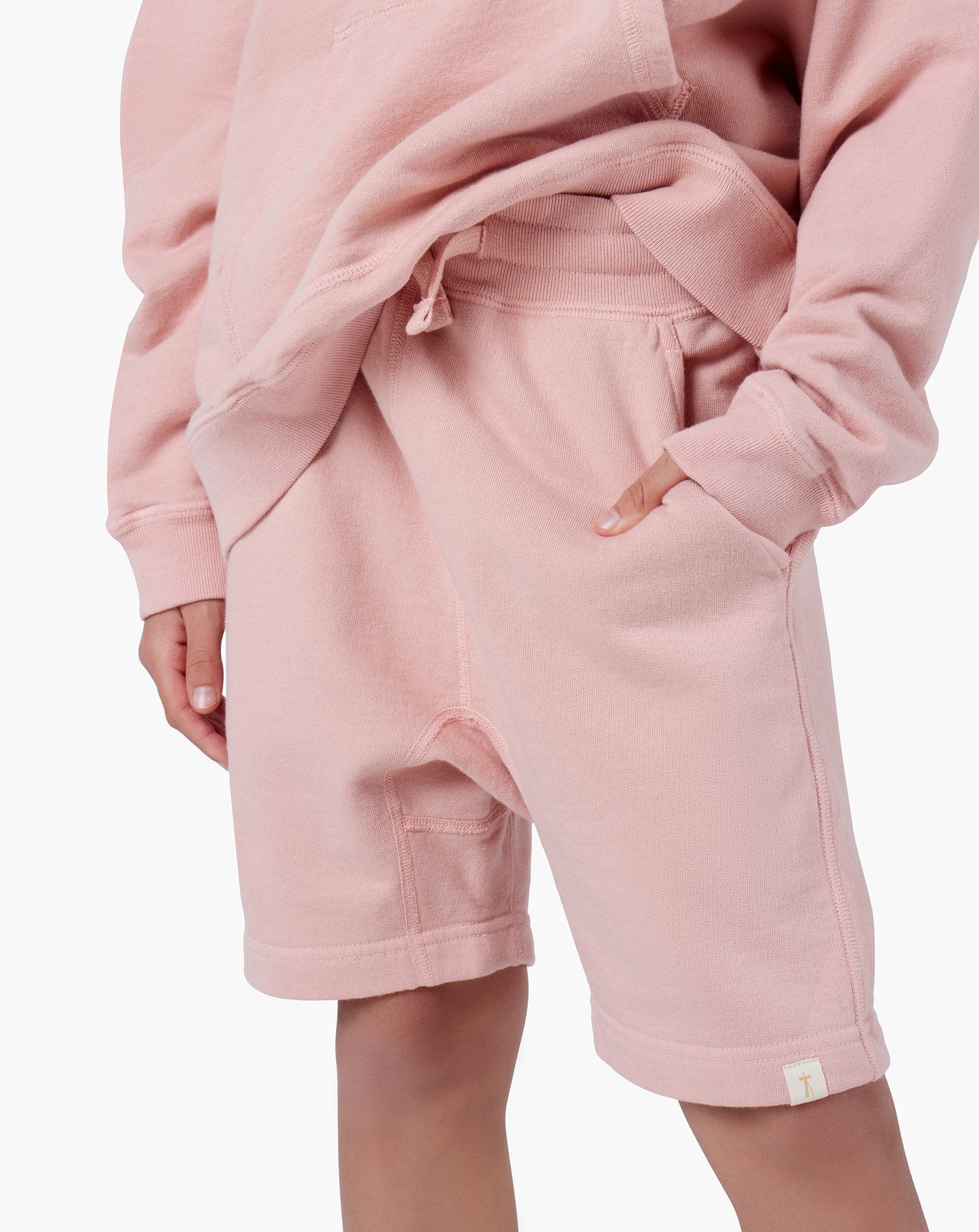 Kids Short (Pigments) - Peachy Pink - Image 4