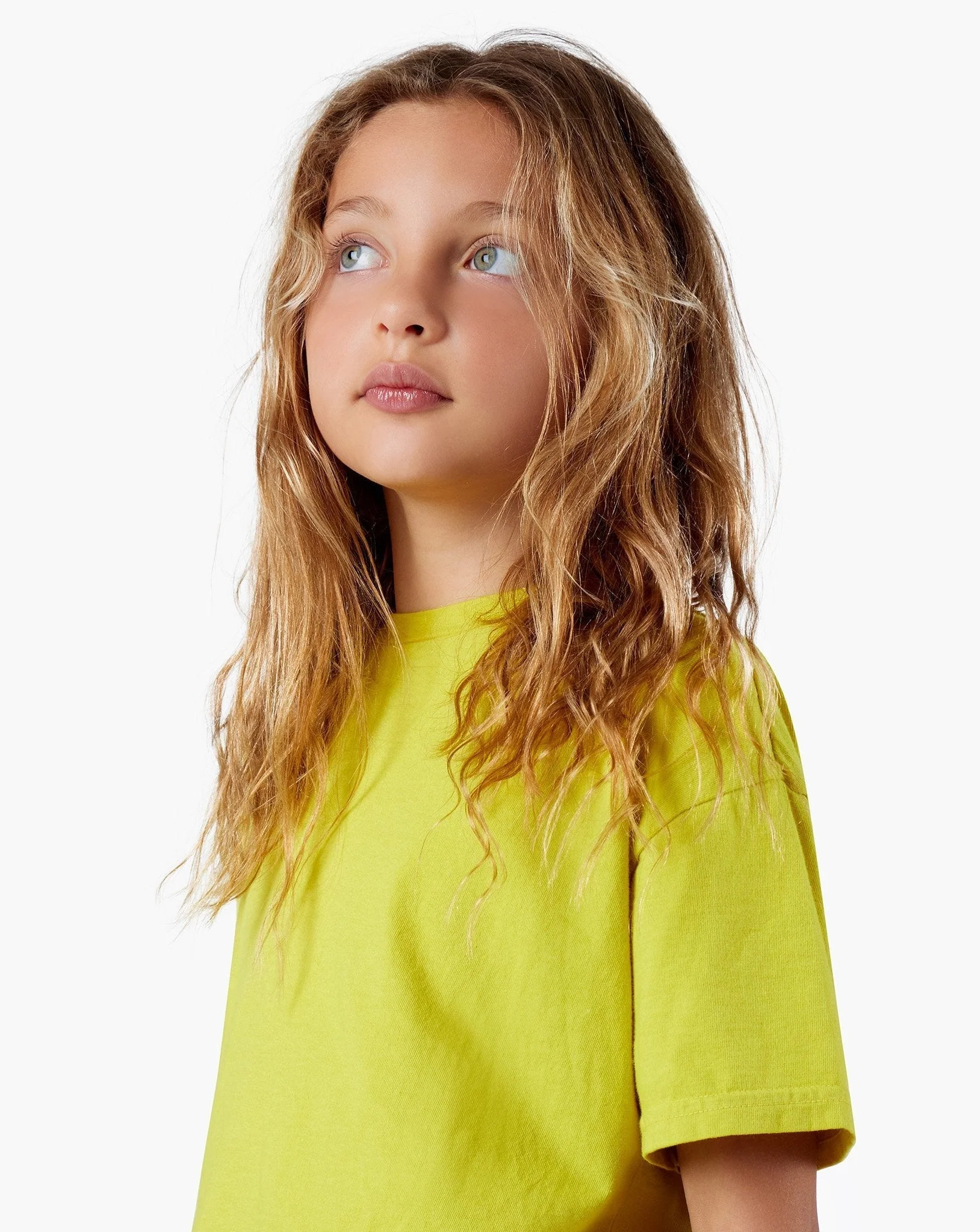 Kids Tee (Pigments) - Capri Lemon - Image 4