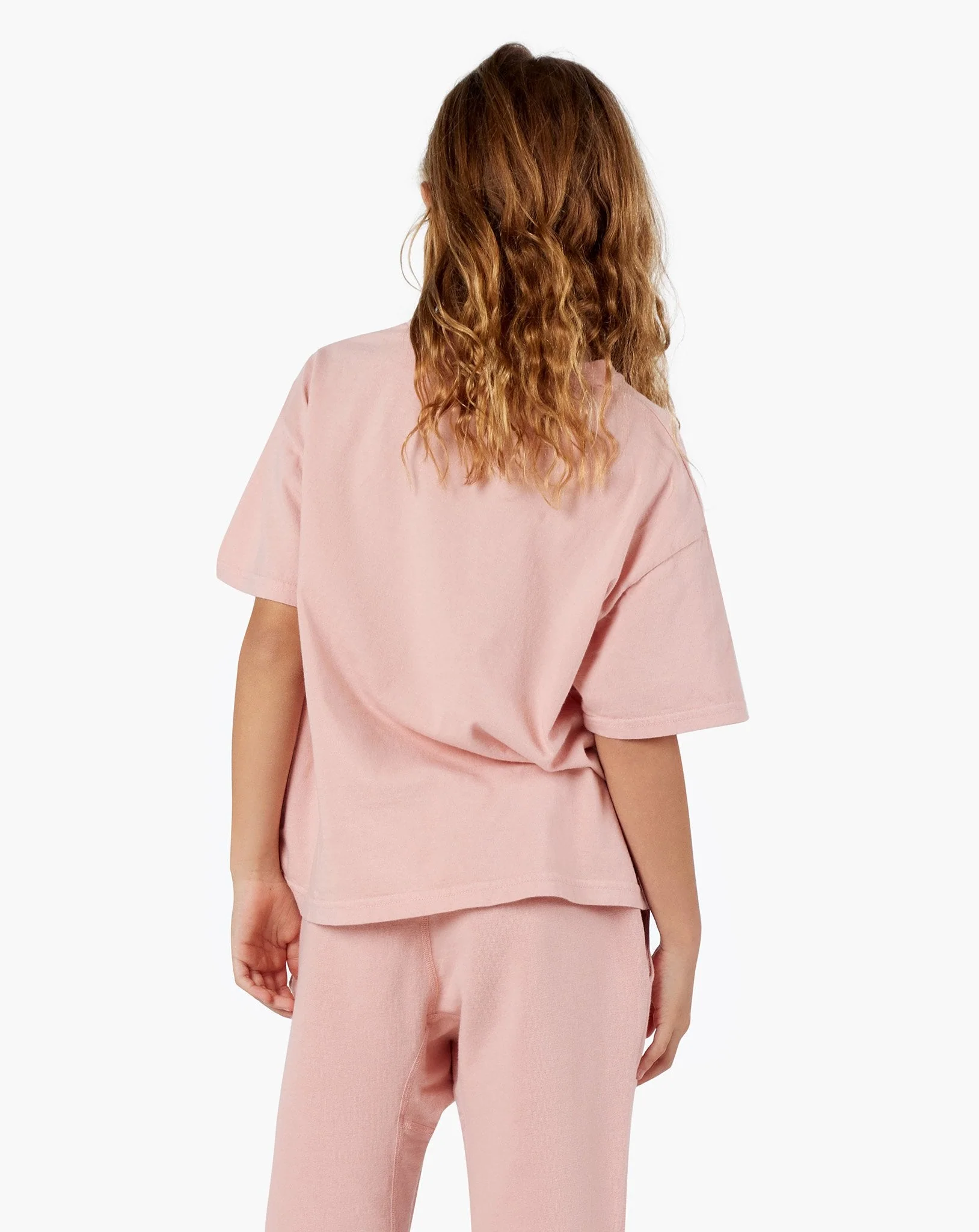 Kids Tee (Pigments) - Peachy Pink - Image 3