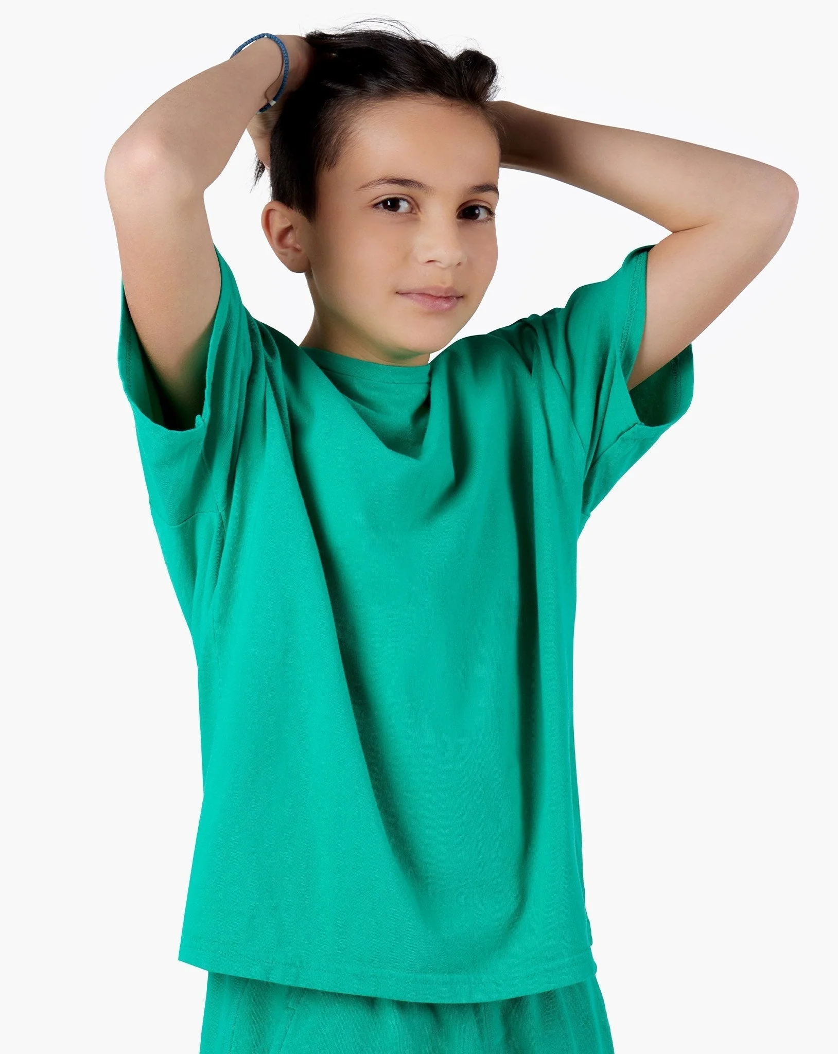 Kids Tee (Pigments) - Shamrock - Image 4