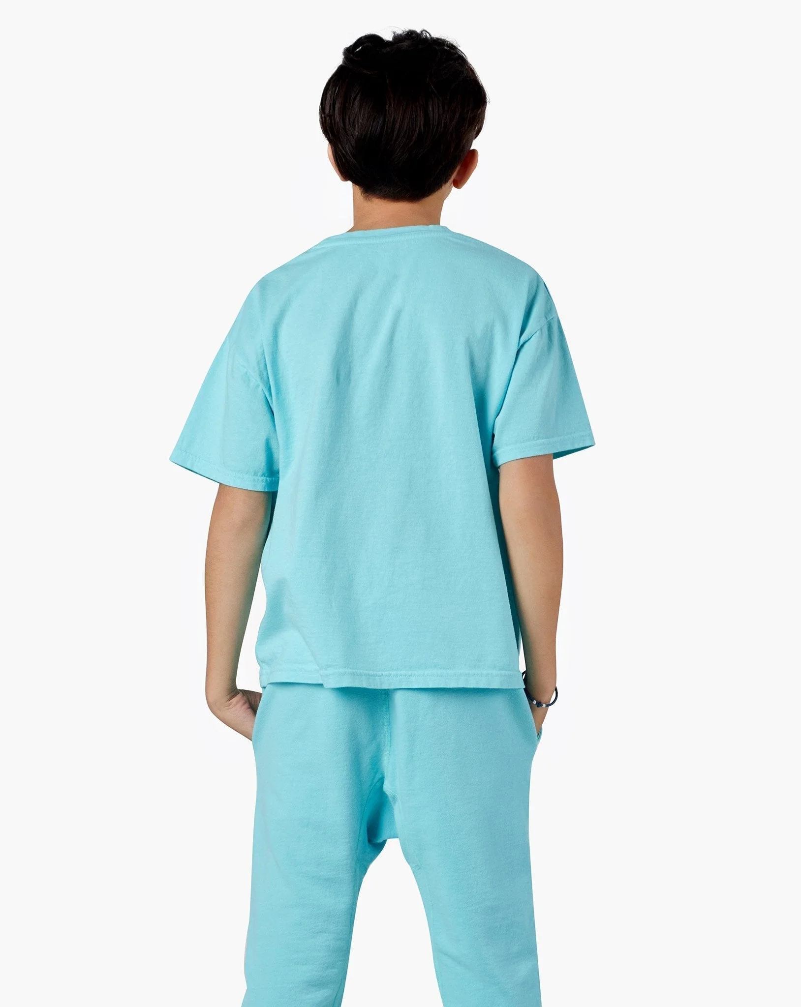 Kids Tee (Pigments) - Sky Blue - Image 3