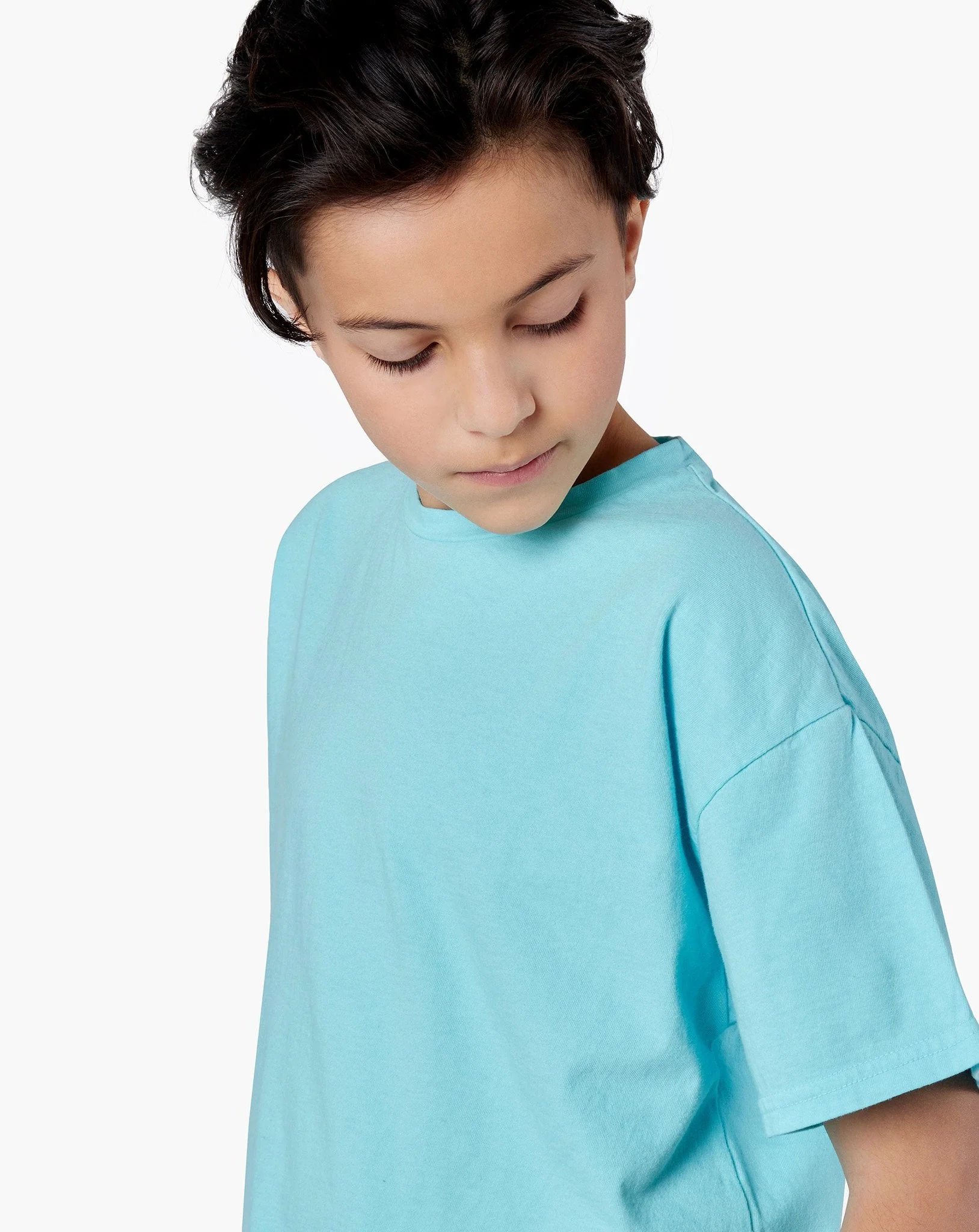 Kids Tee (Pigments) - Sky Blue - Image 4