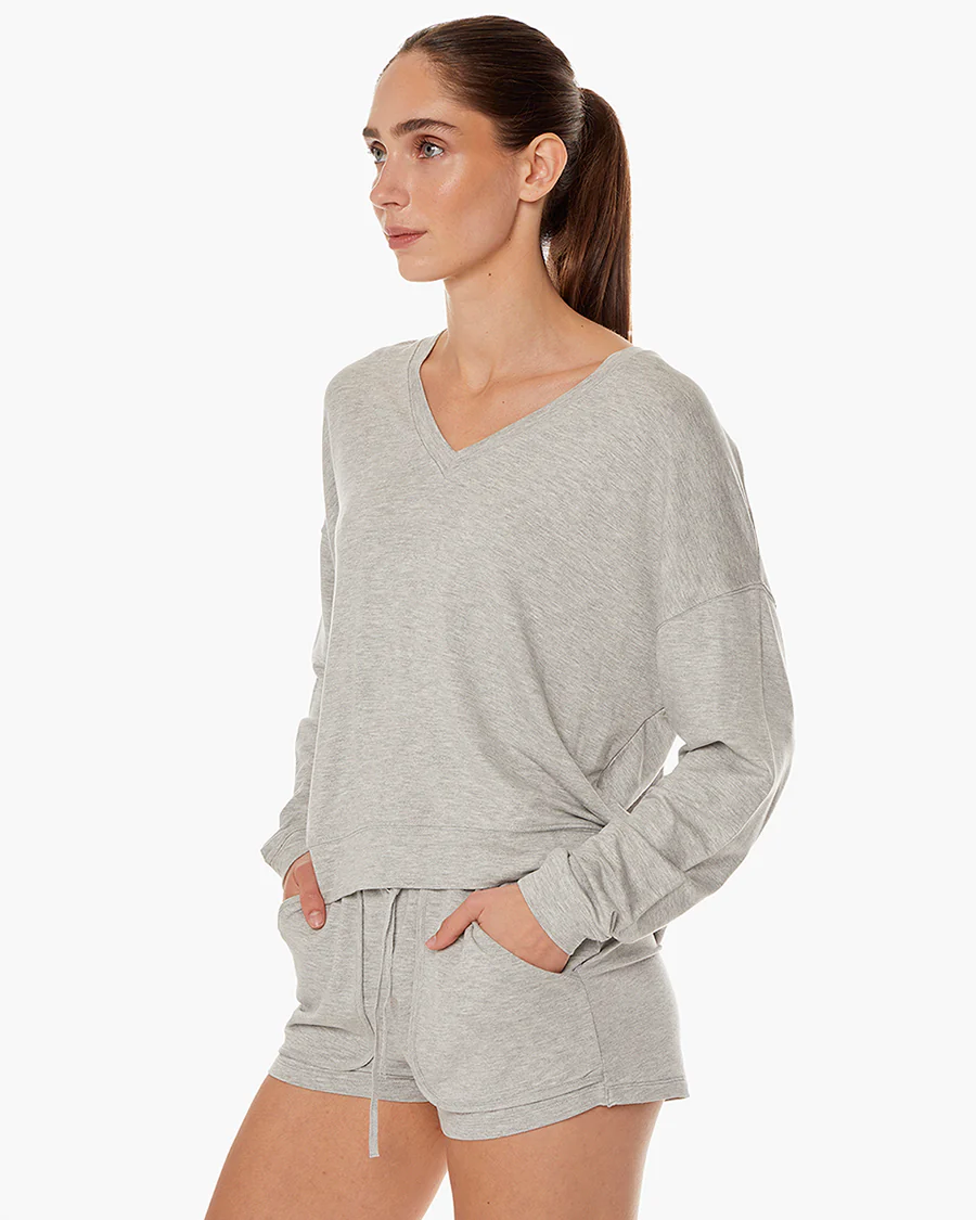 Matinée de Tennis Short - Heather Grey - Image 3