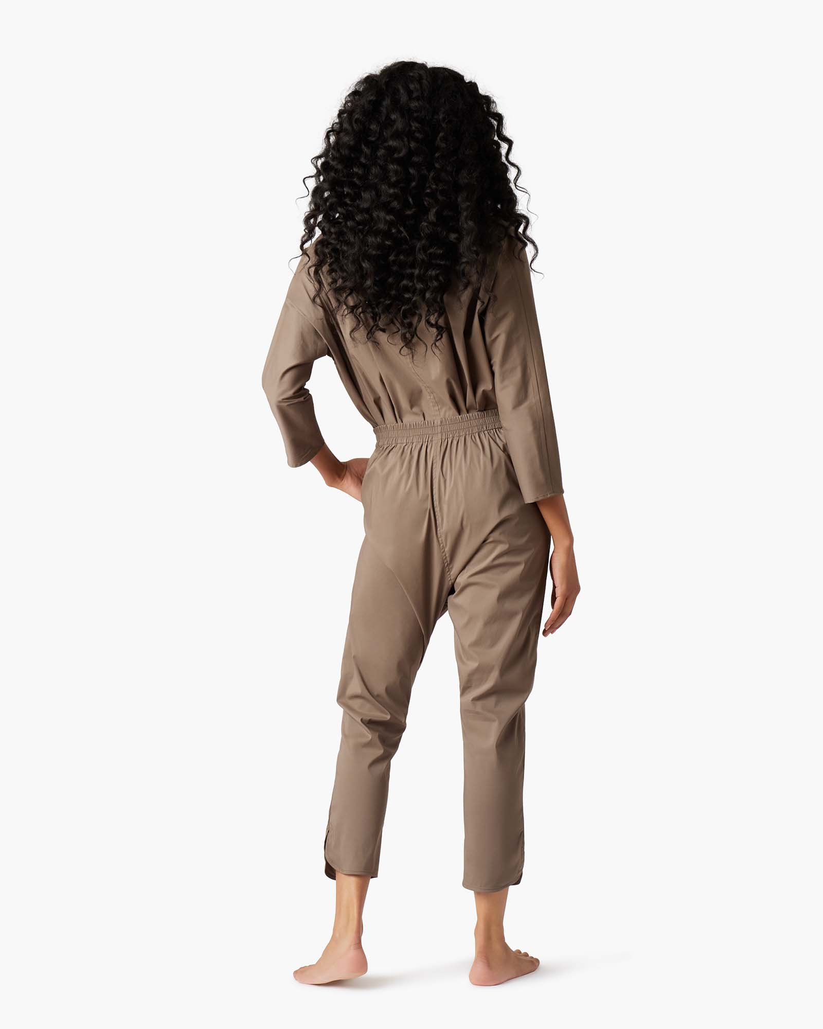 Poplin Pant - Khaki - Image 4