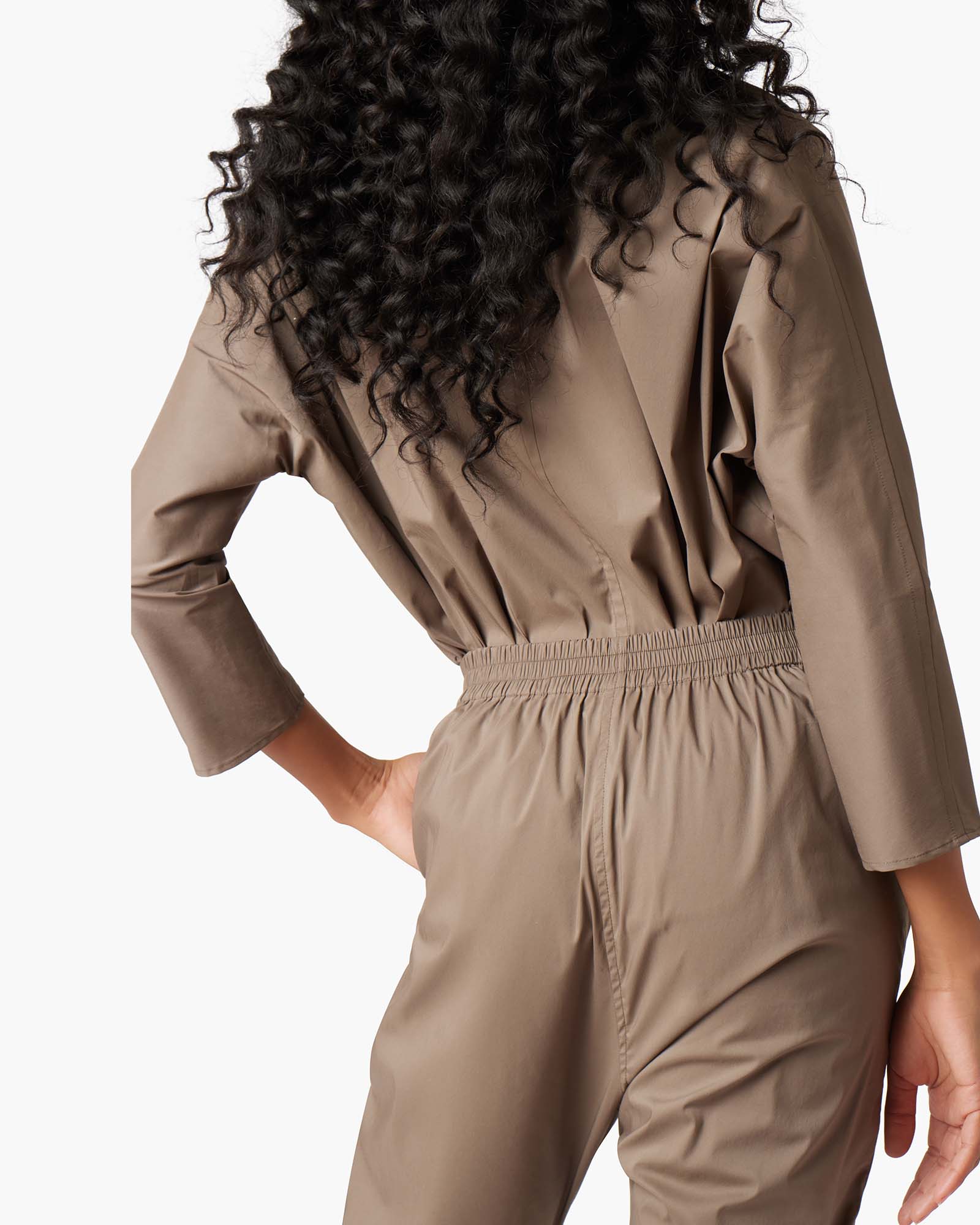 Poplin Pant - Khaki - Image 5