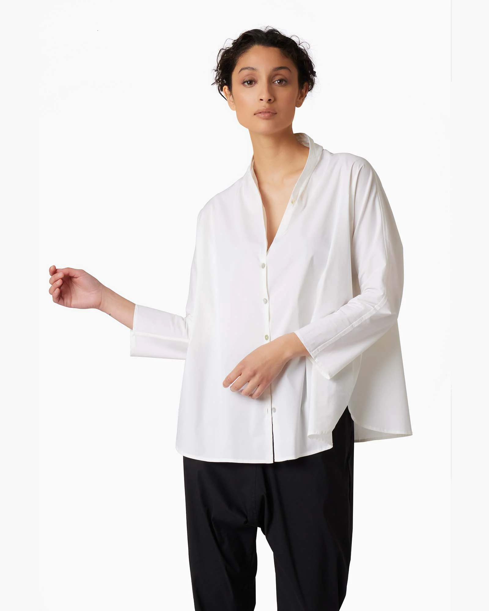 Poplin Shirt - White
