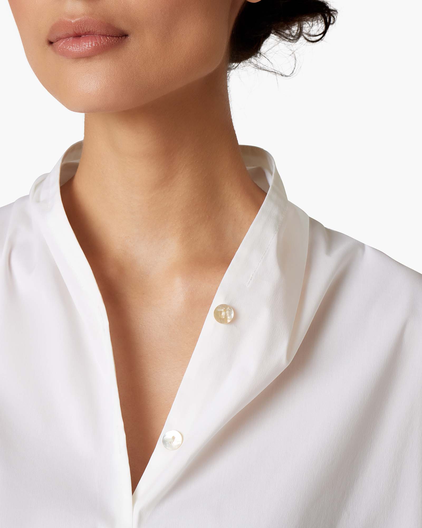Poplin Shirt - White - Image 5