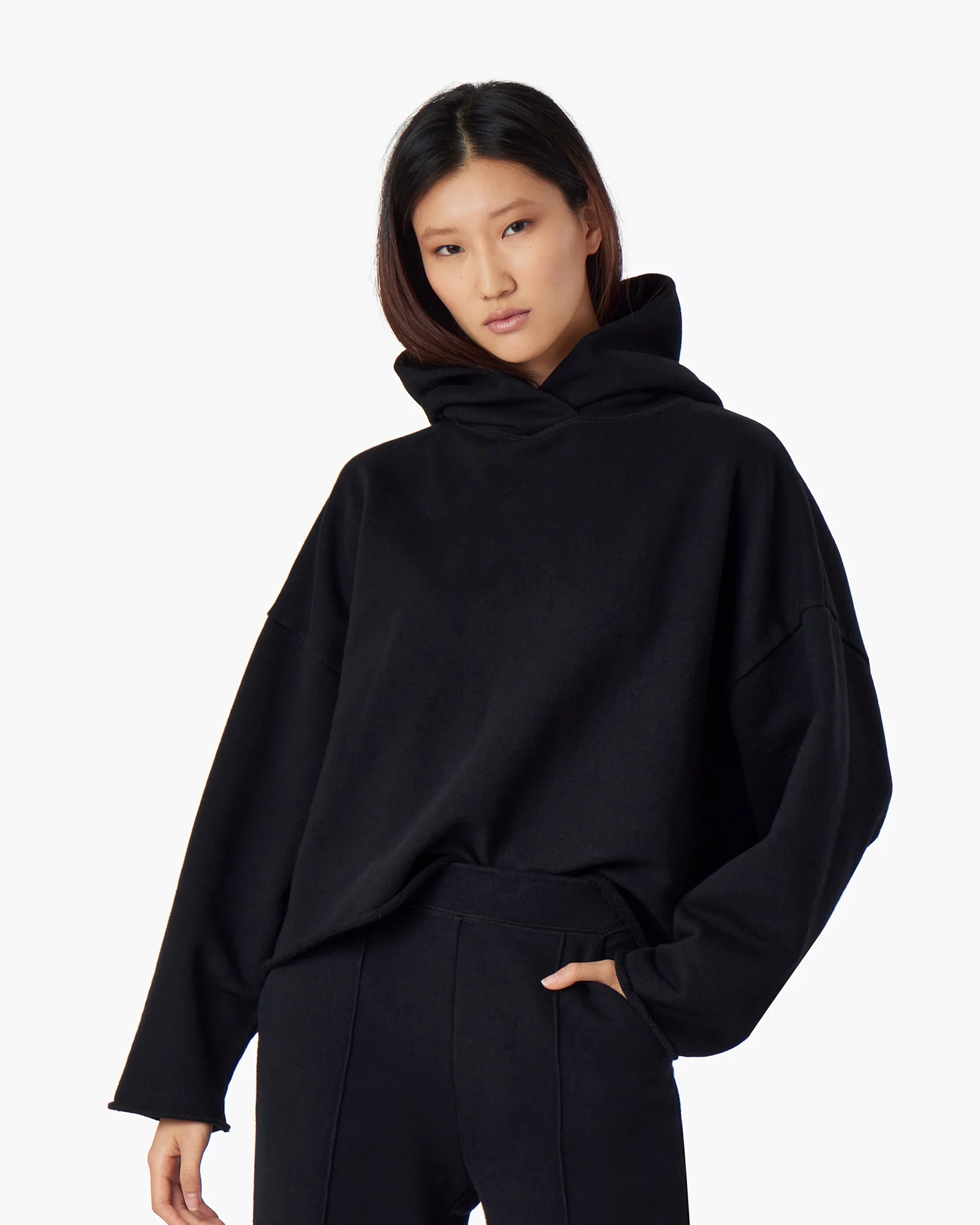 Raw Edge Hoodie - Image 5