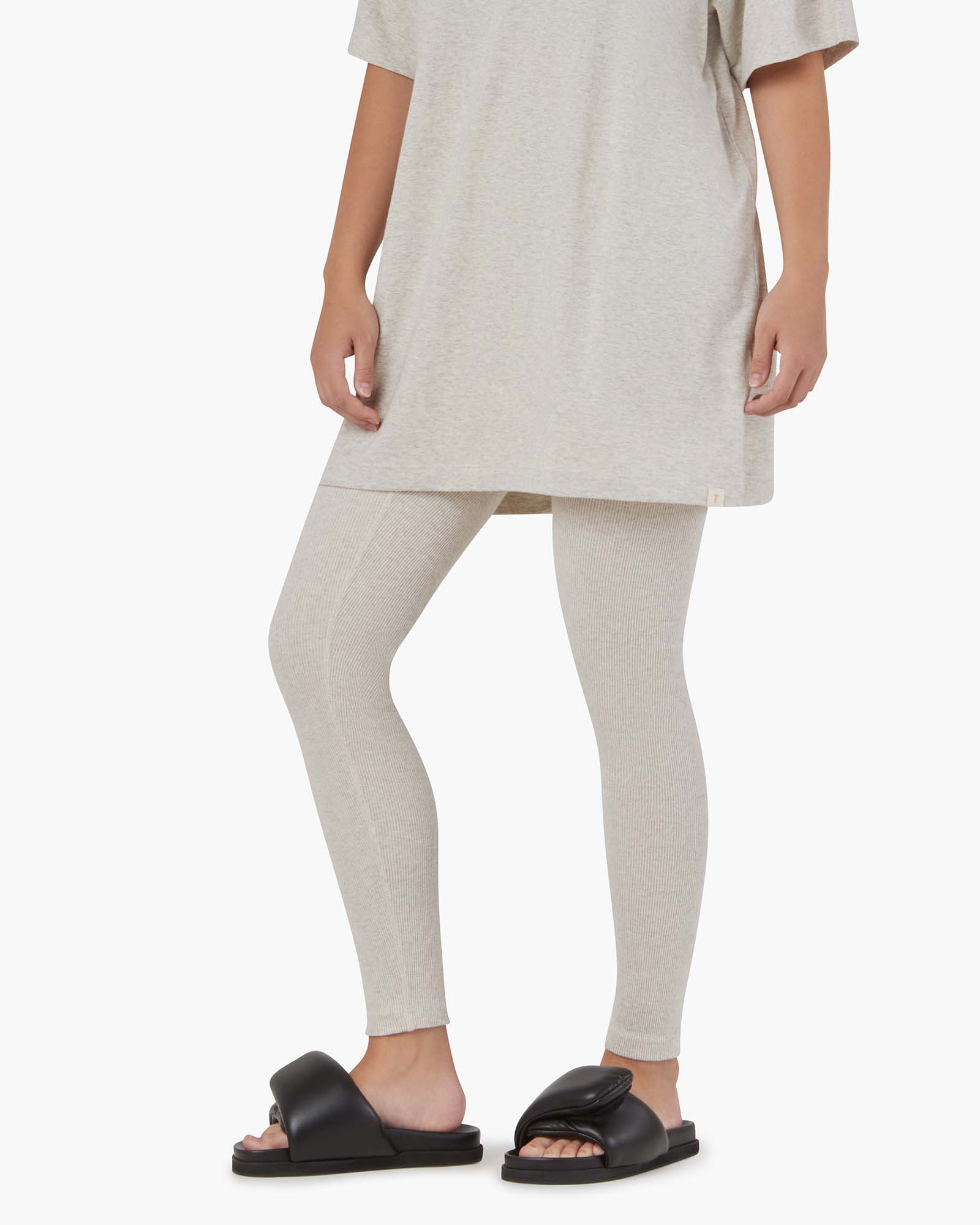 Rider Legging - Eggshell Mix - Image 2