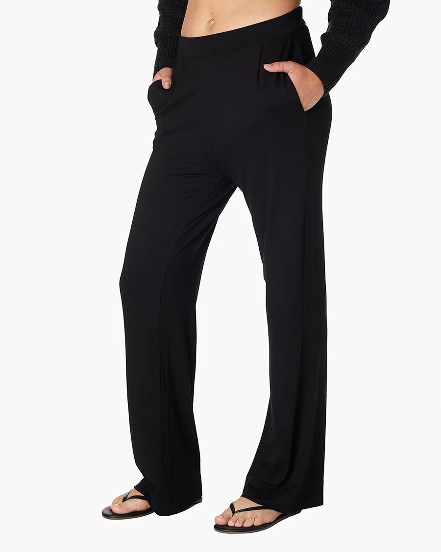Soft Touch Stretch Pant - Black - Image 3