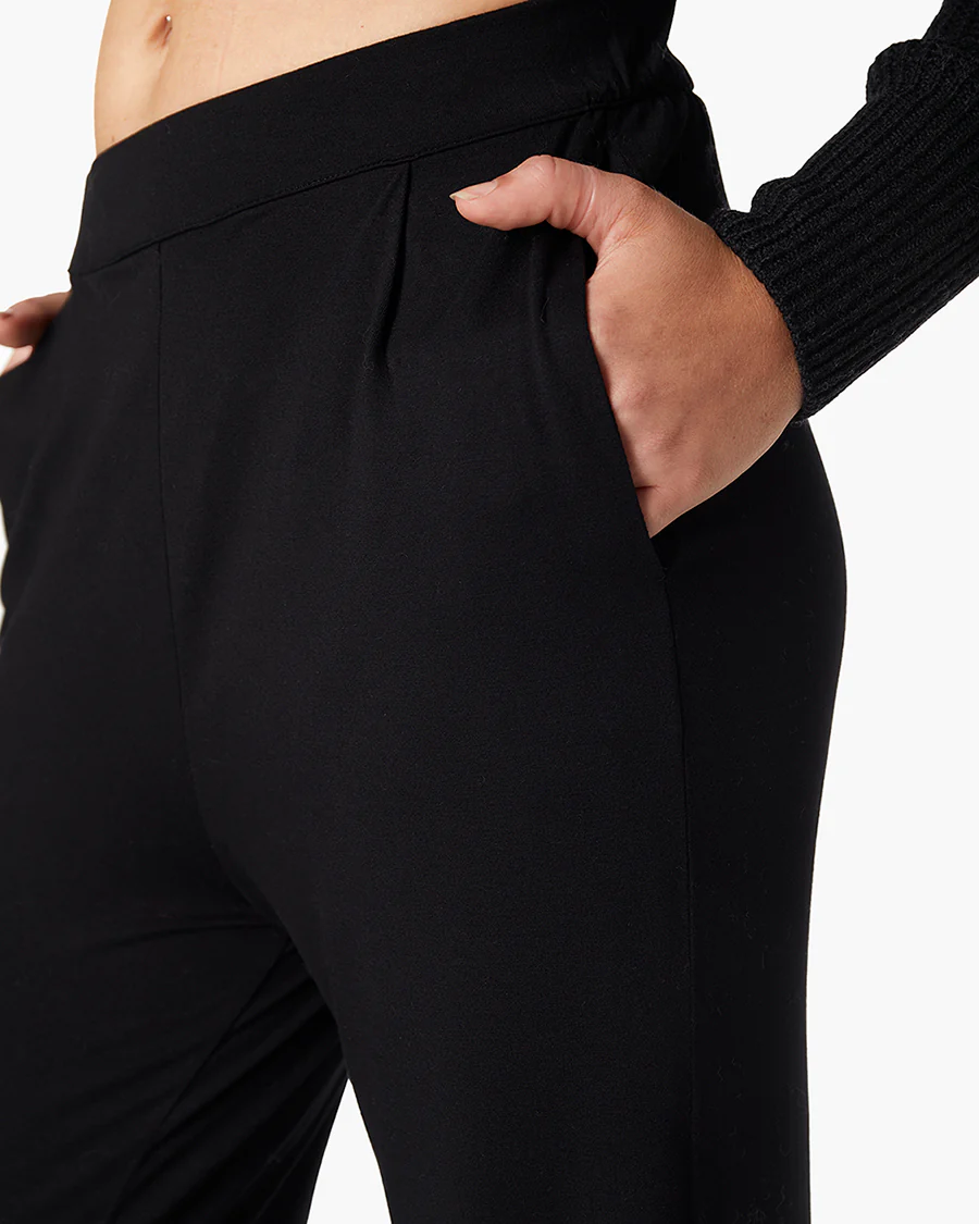 Soft Touch Stretch Pant - Black - Image 5
