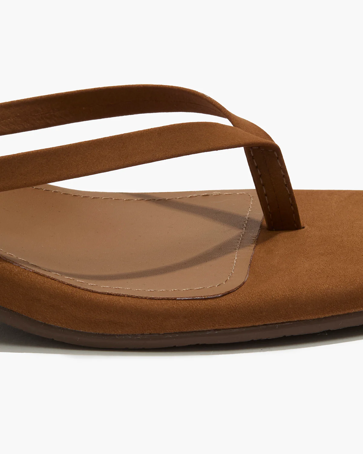 Square Toe Julia Suede - Camel - Image 3